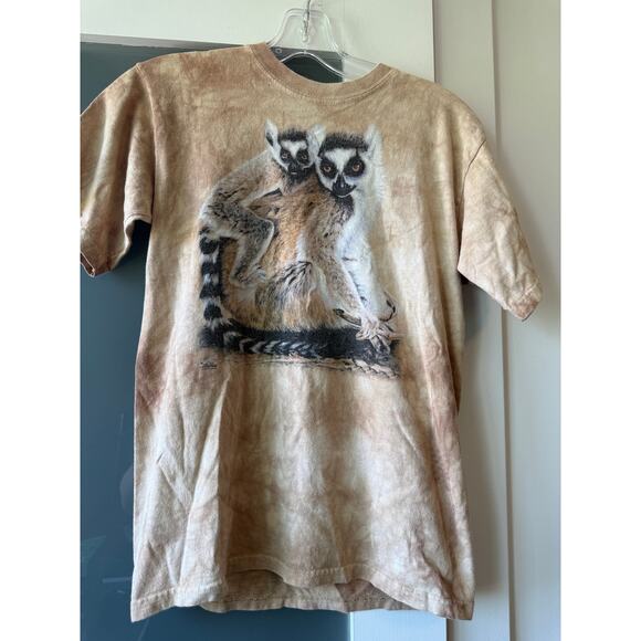 Vintage Cotton Lemur T-Shirt from the Cleveland Zoo, The Mountain Large - Picture 1 of 5